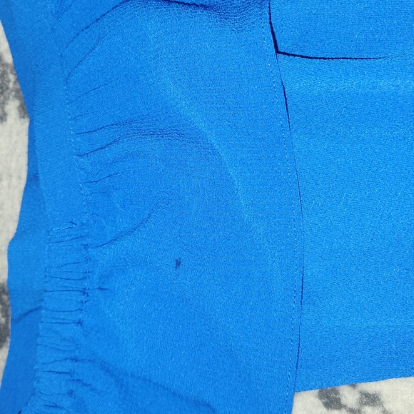 Blue off the shoulder dress - Picture 3 of 3